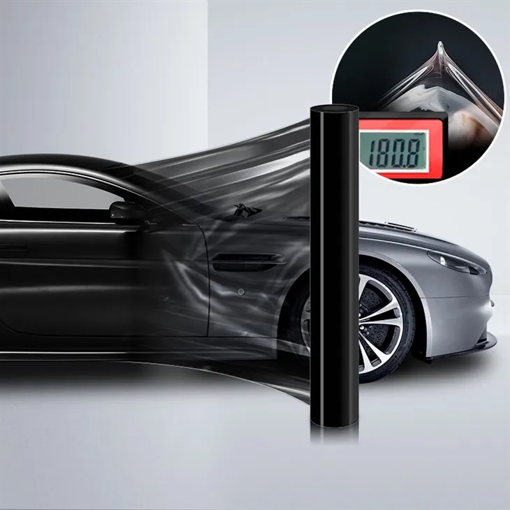 NICK Tmavo čierna PPF fólia